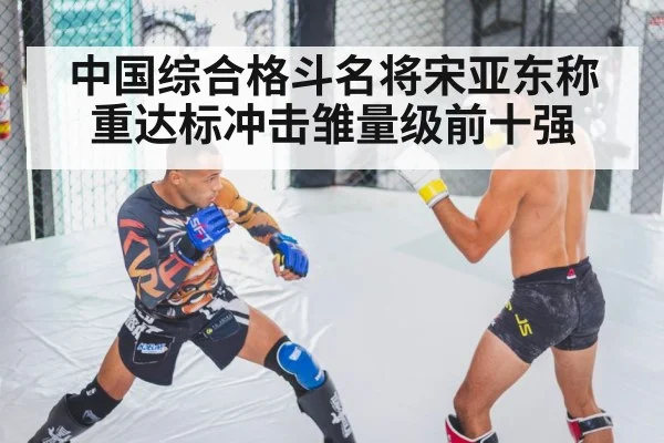 MMA fighter training